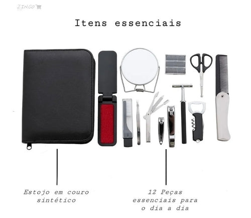 Kit Cuidados Pessoais Masculino Abridor Escova
Barbeador